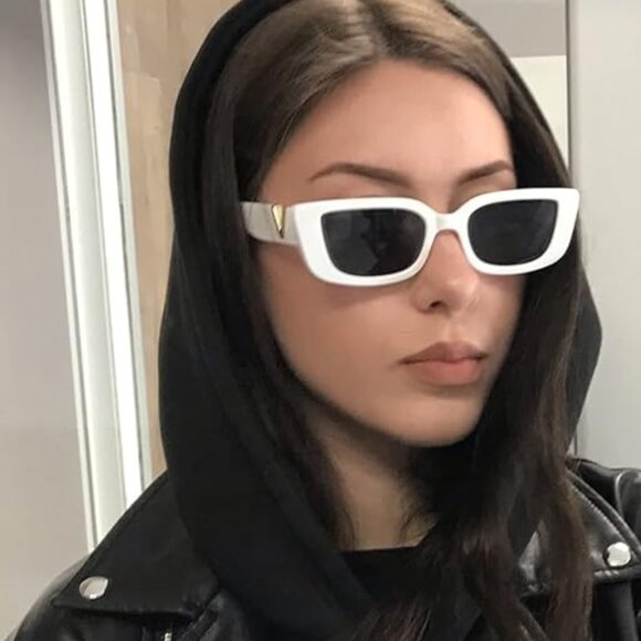 Rectangle women's sunglasses - Picture 2 of 5